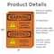 Signmission Safety Culture Sign, 7 in Width, Vinyl Decal, Rectangle, Bilingual OS-2PACK-WS-D-710-L-12888 - alternate 5